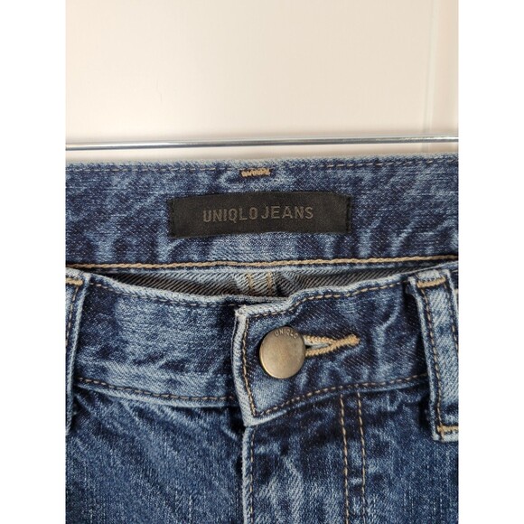 Uniqlo Womens Relaxed Fit Straight Leg Jeans Size 25 - Picture 3 of 7